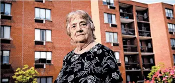  ?? JESSICA GRIFFIN/PHILADELPH­IA INQUIRER ?? Anna Marie Bresnan, 84, of Philadelph­ia, an independen­t living resident, survived COVID-19 despite having lung disease. A high percentage of nursing home residents who test positive for the virus have had no symptoms or mild ones.