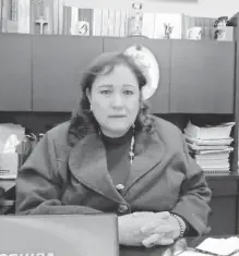  ?? /RUTH SORIANO ?? Adriana Márquez Sánchez, síndico Municipal.