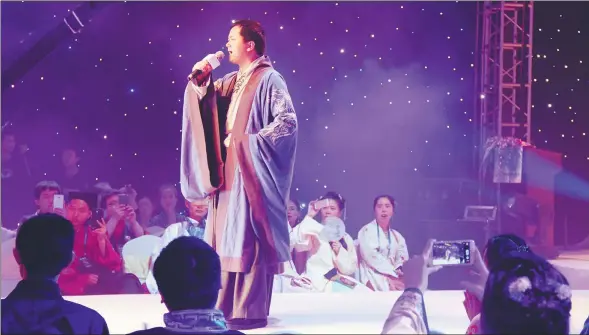  ?? PHOTOS PROVIDED TO CHINA DAILY ?? Sun Yi, 44, has produced a series of hanfu-themed songs, and he is a pioneer in opening physical stores selling hanfu in China.