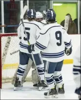  ?? File photo ?? The Burrillvil­le hockey team is back in the state semifinals for the first time since 2021 when they play Prout Friday night at Schneider Arena.