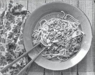  ?? Associated Press photo ?? This photo shows Dan Dan Noodles in New York.