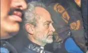  ?? PTI ?? Christian Michel, the alleged middleman in the AgustaWest­land chopper deal, in CBI custody.