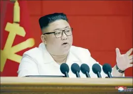  ??  ?? ONE EXPERT SAYS North Korea, led by Kim Jong Un, may soon reach a point where U.S. leaders must consider tacitly accepting Pyongyang as a nuclear power.