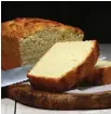  ??  ?? Coconut pound cake