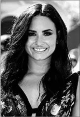  ?? VALERIE MACON/GETTY-AFP 2017 ?? Singer-actress Demi Lovato said Sunday she was thankful to be alive and is focusing on recovery.