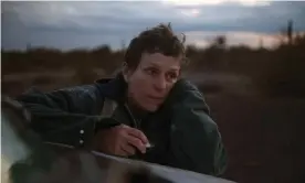  ??  ?? ‘We all look to stories to understand what we are doing’ ... Frances McDormand in Nomadland. Photograph: Everett Collection/Alamy