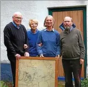  ??  ?? Uwe de Boer mit Ehefrau Astrid, geb. Sorge, und ihre Schwester Birgit mit Ehemann Gerd Gorgas (von links). Foto: privat