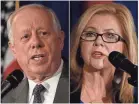  ??  ?? LEFT: A recent poll from NBC News and Marist College found 52 percent of suburban respondent­s said they would vote for Phil Bredesen for the U.S. Senate, compared with 43 percent for Blackburn. GEORGE WALKER IV/THE