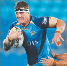  ??  ?? Jarrod Wallace says the Titans need to work on their consistenc­y.