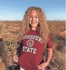  ?? PROVIDED ?? Olivia Rattler had the same major-college dreams as big brother, Spencer, the OU quarterbac­k and Heisman Trophy hopeful.