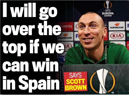  ??  ?? SAYS SCOTT BROWN