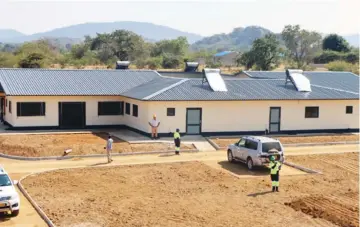  ?? ?? The newly built Mataga Health Centre in Mberengwa brings relief to villagers
