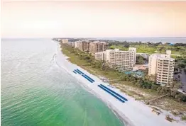  ?? THE RESORT AT LONGBOAT KEY CLUB ?? The Resort at Longboat Key Club is among many resorts that are offering discount packages for travelers this Labor Day weekend.