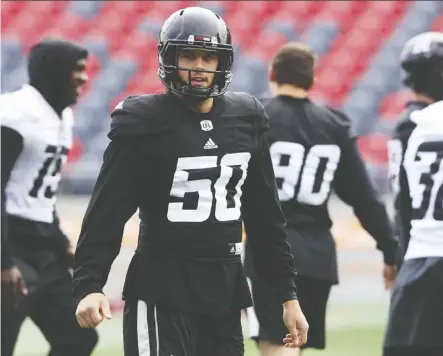  ?? Jean levac ?? Redblacks long-snapper Louis-philippe Bourassa was suspended for two games after testing positive for several banned substances. The Redblacks said the substances were found in an over-the-counter product.