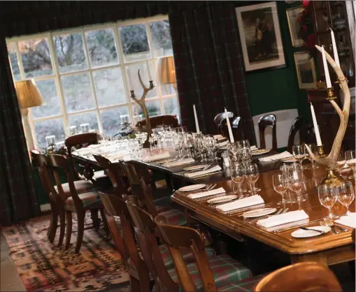  ??  ?? The Rothesay Rooms restaurant is supported by a charity linked to Prince Charles