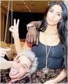  ?? ?? ■ Kim Kardashian tiene una relación con el comediante Pete Davidson.