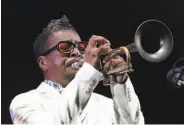  ?? Claude Paris / Associated Press ?? Roy Hargrove, shown performing in July in Marseille, France, earned two Grammy Awards.