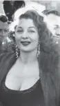  ?? Daily Camera file ?? Tempest Storm posed for a Daily Camera photograph­er on the University of Colorado campus in 1955 in Boulder.