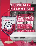  ??  ?? Der nächste Fußball-Stammtisch des FC Red Bull Salzburg steht am 12. Juli auf dem Programm.