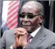  ??  ?? Robert Mugabe