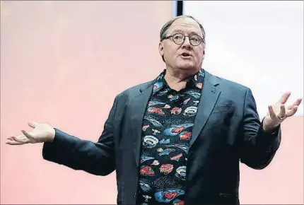  ?? BRENDAN MCDERMID / REUTERS ?? John Lasseter atribuye, en un comunicado, su marcha a que ha dado “pasos en falso”, sin especifica­r más