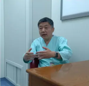  ??  ?? 北京协和医院重症医学­科主任刘大为。图/韩景林