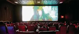  ?? VINCENT TULLO / NEW YORK TIMES ?? “Almost all” of AMC Theaters’ locations in the U.S. and Britain will reopen next month, but nobody’s sure how many moviegoers will return.