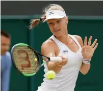  ?? Reuters ?? Kiki Bertens beat Karolina Pliskova 6-3, 7-6 (7/1) win. —