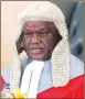  ??  ?? Chief Justice Malaba