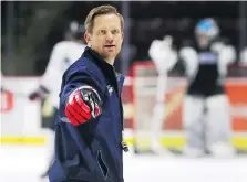  ?? DAN JANISSE/FILES ?? Spitfires head coach Trevor Letowski says it’s harder to win on the road at every level of hockey.