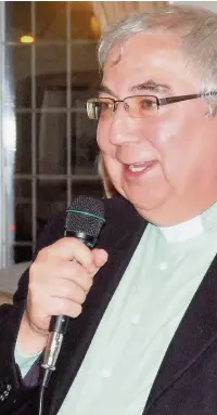  ??  ?? Rishton Methodist minister Rev Pat Brown is retiring at the age of 67