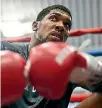  ??  ?? Anthony Joshua seems ready to give Joseph Parker a decent share of their unificatio­n fight purse.