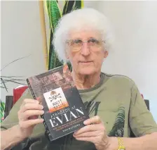  ??  ?? NEW RELEASE: Queensland historian and author Tony Matthews with his new book Tragedy at Evian.