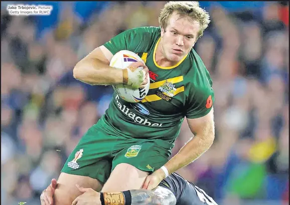  ?? Picture: Getty Images for RLWC ?? Jake Trbojevic.