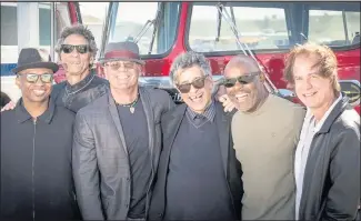  ?? SAN JOSE JAZZ ?? Veteran soul-rock-jazz singer Tony Lindsay, second from right, brings his Ray Charles tribute project to Summer Fest on Sunday.