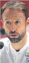  ??  ?? Gareth Southgate insists he will carry on building for the future and not look for shortterm fixes.