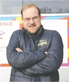  ?? LAURICE GOMES ?? Karl Malone, 35, said he is feeling “fantastic, happy, and super excited” about competing in fivepin bowling at the Special Olympics. “I've been trying hard, trying to succeed,” he said.