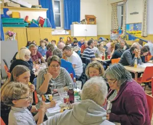  ??  ?? A family quiz night was held at North Hall, Adrishaig, to help raise funds for the group.