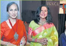  ?? ?? Shovana Geetika
Sajan Mishra
Geetika Kalha and Shovana Narayan