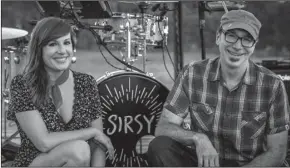 ?? JACK FOLEY/COURTESY PHOTOGRAPH ?? The New York-based duo SIRSY will perform live at IDOL Beer Works on Friday.