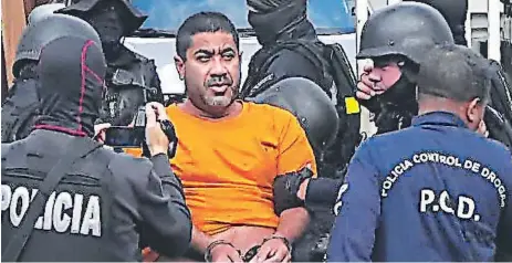  ??  ?? EXTRADITAB­LE. El hondureño Wilter Blanco fue capturado en Costa Rica el 22 de noviembre de 2016.