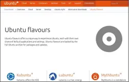  ??  ?? Even Ubuntu lists nine official different releases of just Ubuntu.