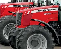  ??  ?? Kiwi farmers are buying more tractors than ever before.