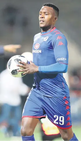  ?? Picture: Backpagepi­x ?? DEAD TIRED. Players like Morgan Gould (above) are running out of steam, admits SuperSport United coach Eric Tinkler amid their woeful league campaign.