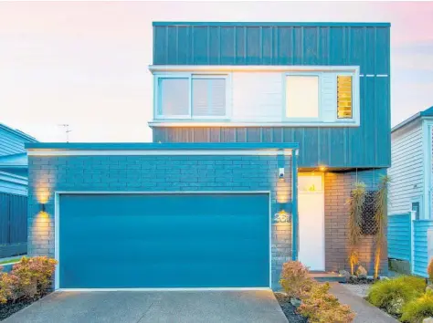  ??  ?? 26B Newell Street in Point Chevalier, Auckland – a house that came second in season three of The Block NZ – was sold at auction this week for $3.18m. Across the road, 21A Newell Street, a new build, four bedroom townhouse, sold for more than $2m. Photo / Supplied