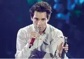  ??  ?? Concerto Stasera a Fuoricinem­a, in live streaming via YouTube, il concerto di Mika per Beirut