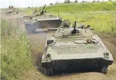  ?? Фото с сайта www.mil.ru ?? БМП-2 прекрасно зарекоменд­овали себя в ходе недавних военных конфликтов.