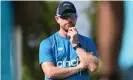  ?? Photograph: Gareth Copley/Getty Images ?? Paul Collingwoo­d says he is ‘not thinking too far ahead’ when it comes to the full-time role of England head coach.