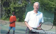  ?? Hearst Connecticu­t Media file photo ?? Arthur Goldblatt was the founder of Norwalk Grassroots Tennis & Education. The group merged with the Stamford program in 2019.