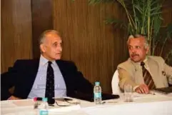  ??  ?? Moderating the Conference was Admiral Arun Prakash, former Chief                                                                                                                                          Director-General Defence Intelligen­ce Agency